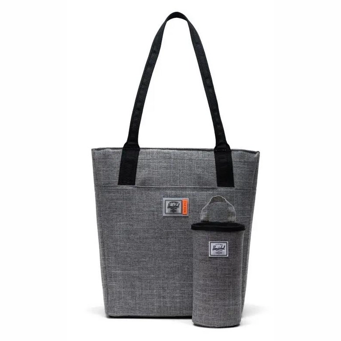 Shoulder Bag Herschel Supply Co. Insulated Alexander Zip Tote Small Raven Crosshatch