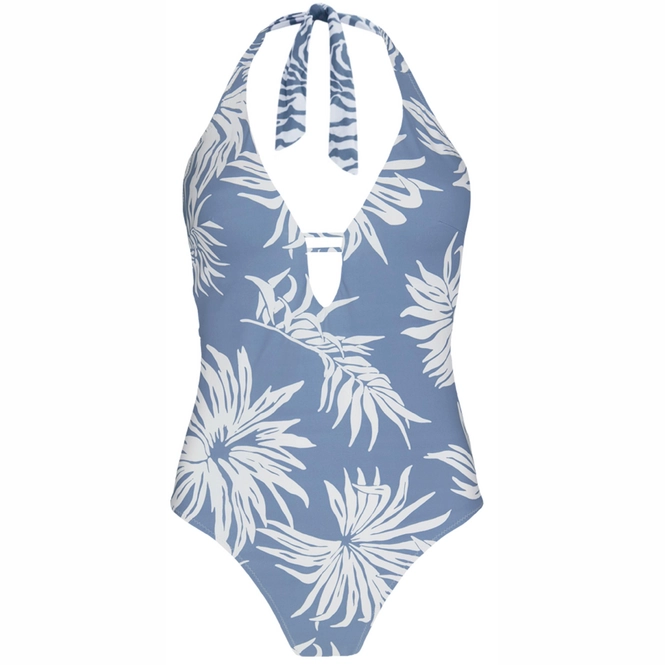 Swimsuit Barts Women Deltia Halter One Piece Blue