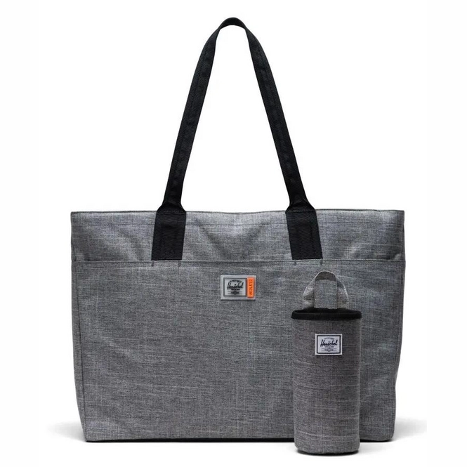 Shoulder Bag Herschel Supply Co. Insulated Alexander Zip Tote Large Raven Crosshatch