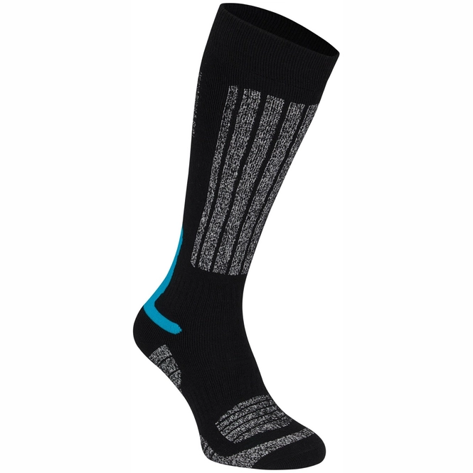 Ski Socks Starling Junior Fernie Black Grey Blue (2 pack)