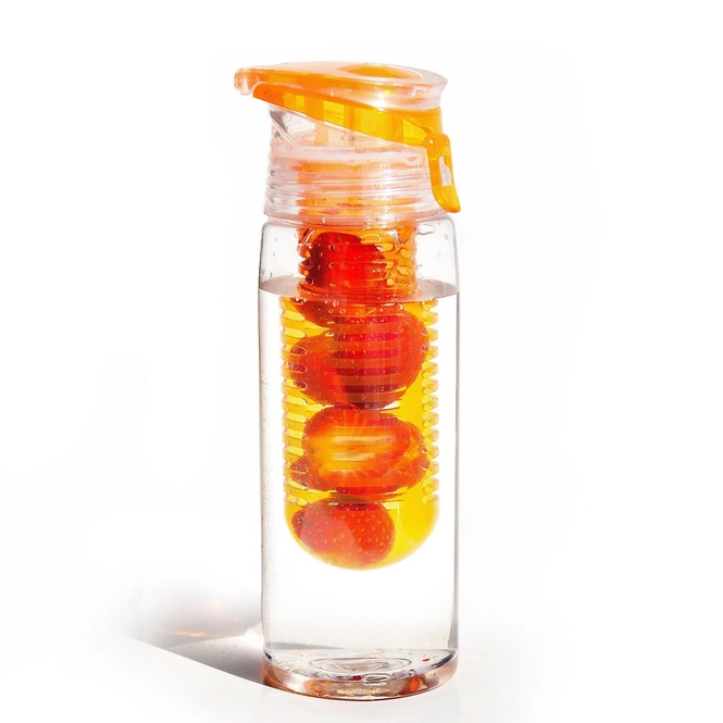 Water Bottle Asobu Flavour It 2 Go Orange 600 ml