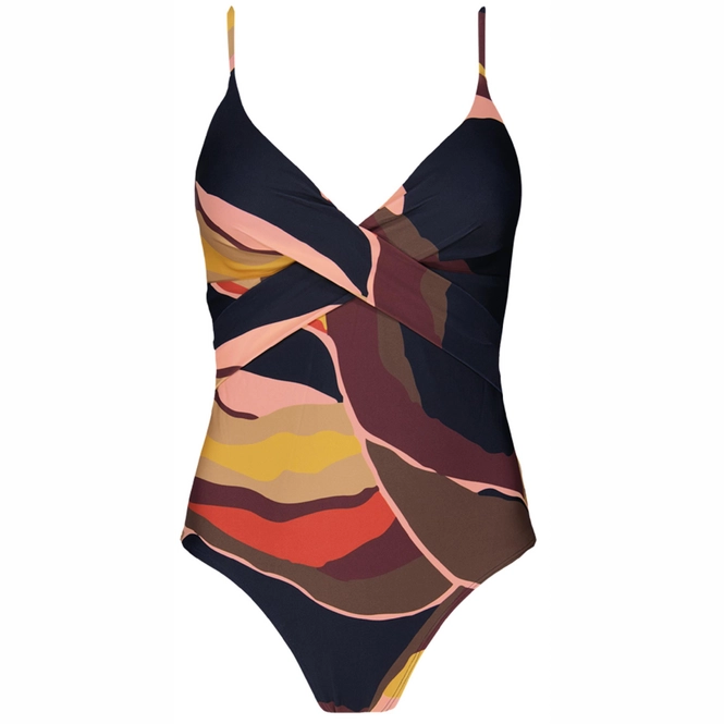 Swimsuit Barts Women Ash Shaping One Piece Navy