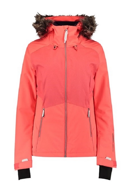 Ski Jacket O'Neill Women Halite Fiery Coral