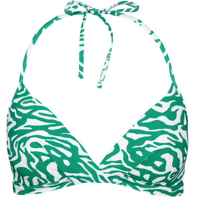 Bikini Top Barts Women Sula Halter White/ Green