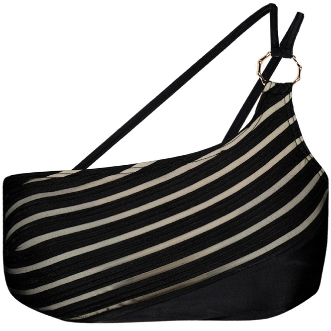 Bikini Top Barts Women Alira One Shoulder Top Black