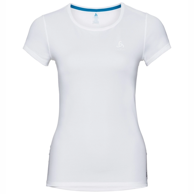 Undershirt Odlo Women S/S Active F-Dry Light White