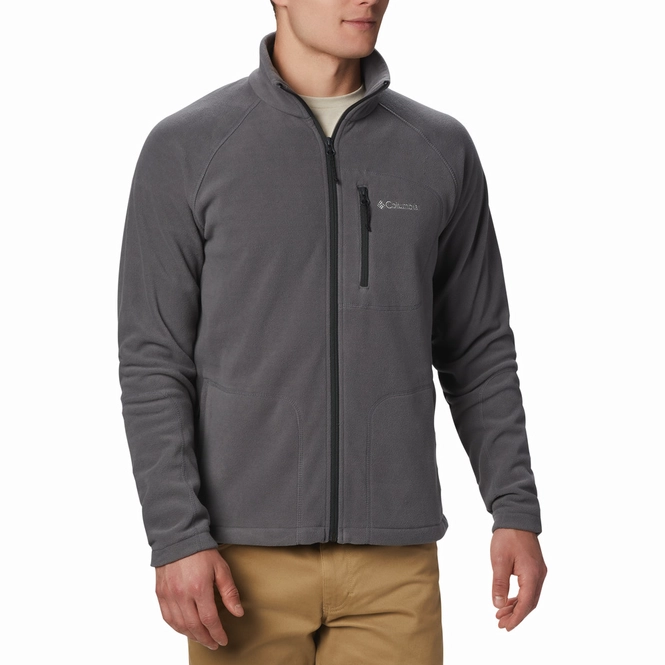 Fleece Columbia Men Fast Trek II Full Zip City Grey