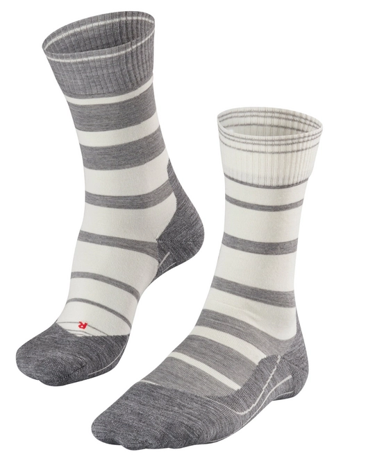 Walking Socks Falke TK5 Stripe Men Offwhite
