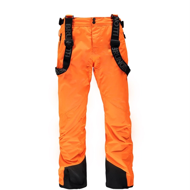 Ski Trousers Brunotti Damiro Canvas Men Fluo Orange