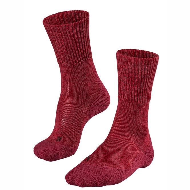 Walking Socks Falke TK1 Wool Women Scarlet