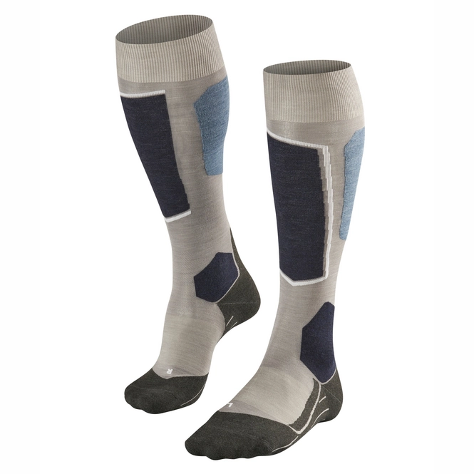 Ski Socks Falke SK6 Women Grey Melange