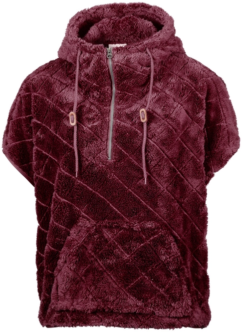Hoodie Columbia Women Fire Side Sherpa Shrug Rich Wine