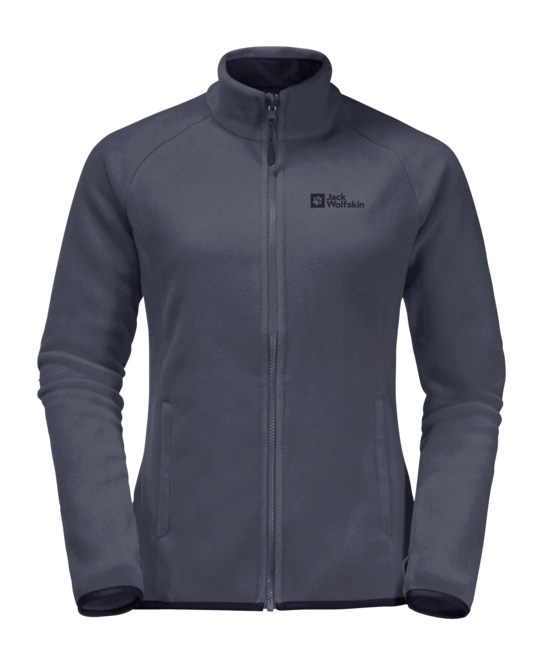 Zip Sweatshirt Jack Wolfskin Women's Moonrise Full Zip Dolphin