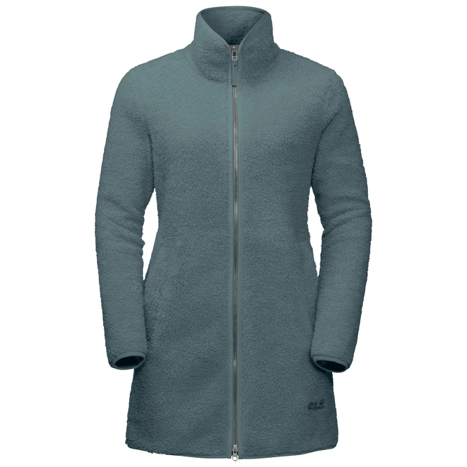 Fleece Jack Wolfskin Women High Cloud Coat W North Atlantic