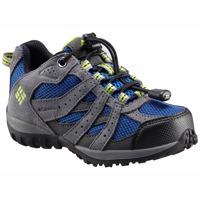 Walking Shoes Columbia Youth Redmond Waterproof Azul Bright Green