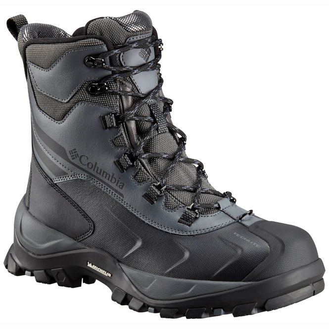 Snow Boots Columbia Men Bugaboot Plus IV Omni-Heat Graphite Black