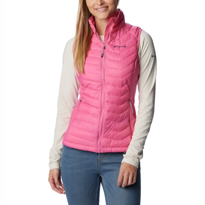 Bodywarmer Columbia Women's Powder Pass Wild Geranium