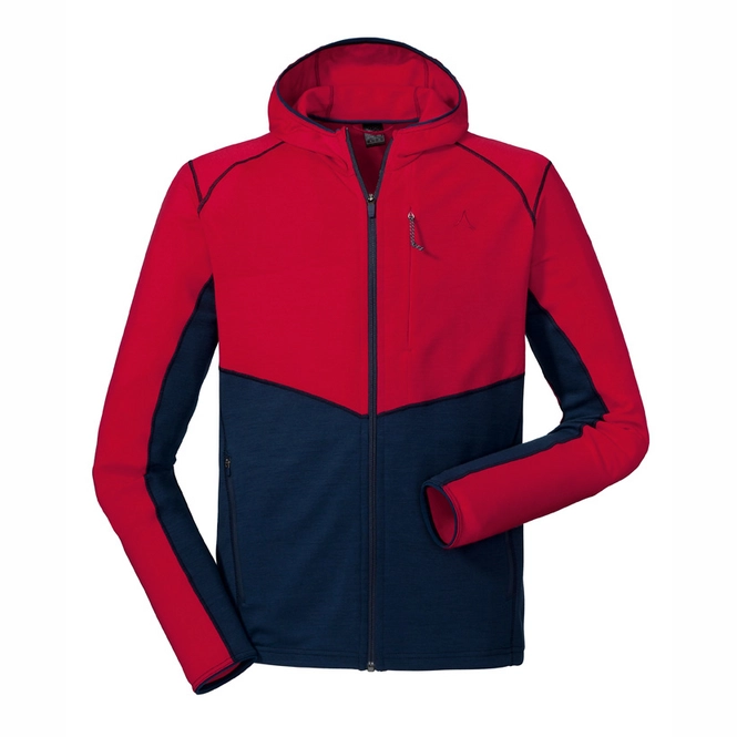 Fleece Schöffel Men Hoody Richfield1 Goje Berry