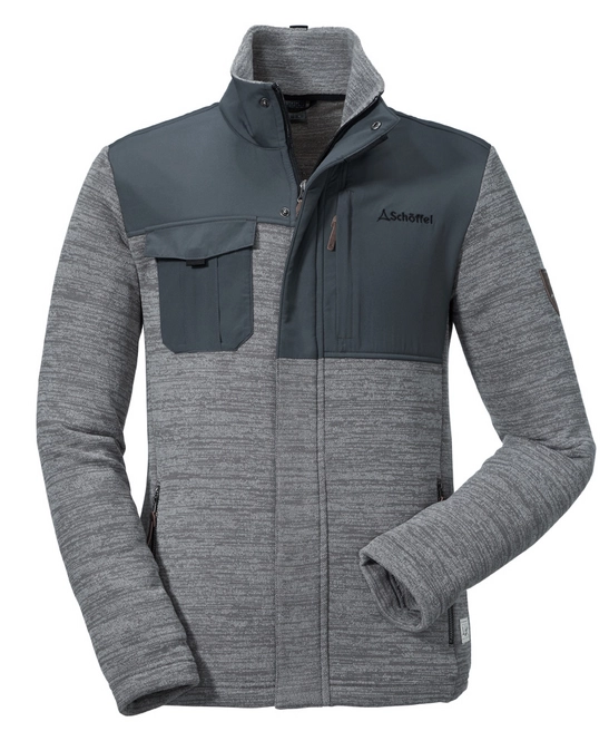 Fleece Schöffel Men Jacket Luzern2 Castlerock