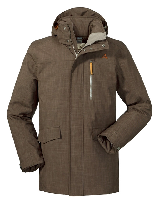 Jacket Schöffel Men Insulated Clipsham1 Turkish Coffee