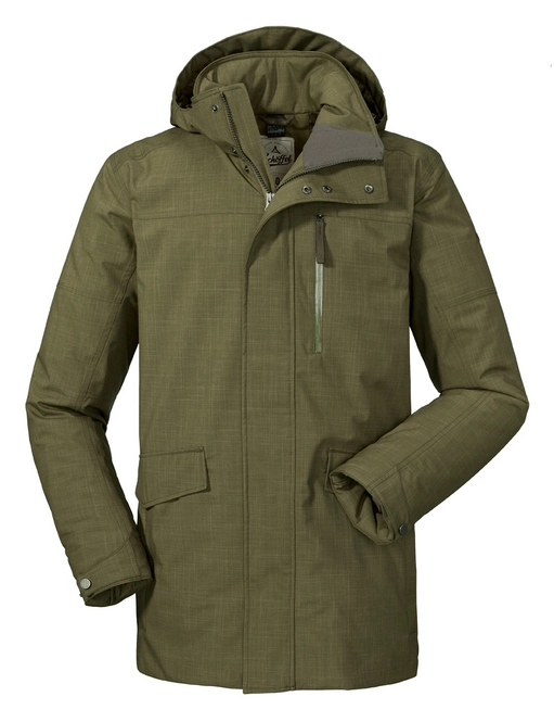 Jacket Schöffel Men Insulated Clipsham1 Martini Olive