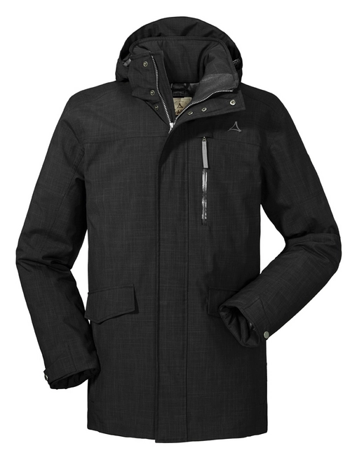 Jacket Schöffel Men Insulated Clipsham1 Black