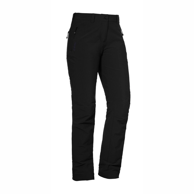 Trousers Schöffel Women Pants Long Engadin W Black