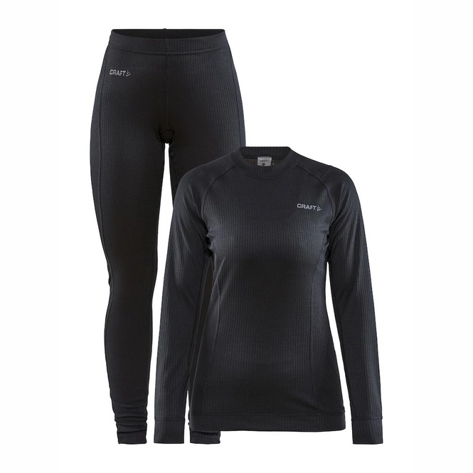 Base Layer Set Craft Women Core Dry Black