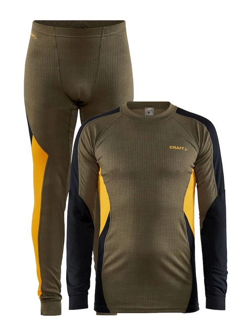 Base Layer Set Craft Men Core Dry Dk Olive Tiger