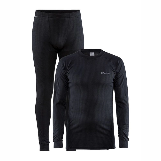 Base Layer Set Craft Men Core Dry Black