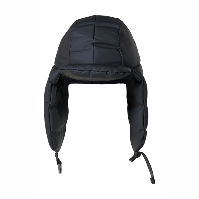 Rain Hat RAINS Puffer Hat Black