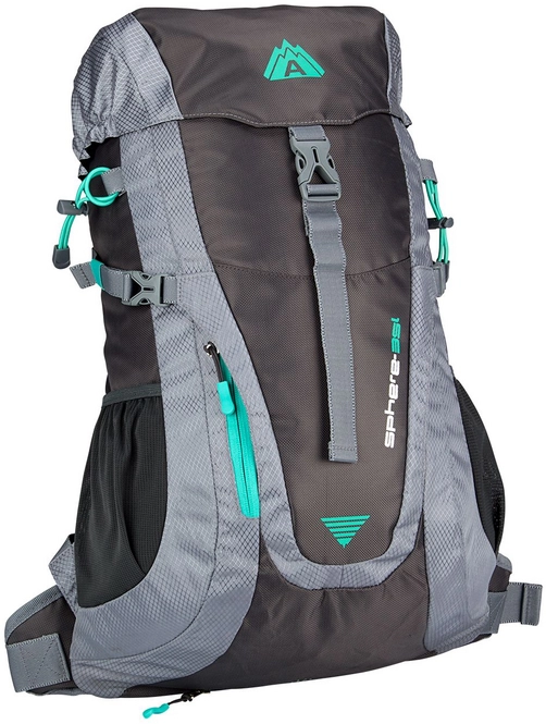 Rucksack Abbey Aero Fit Sphere 35L Anthracite Grey Green