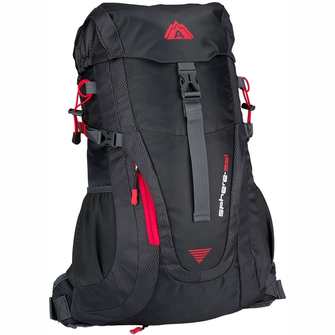 Rucksack Abbey Aero Fit Sphere 35L Anthracite Dark Grey Red