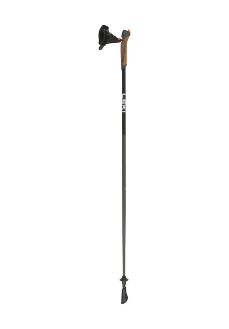 Trekking Pole Leki Response Dark Anthratcite Black White 105 cm