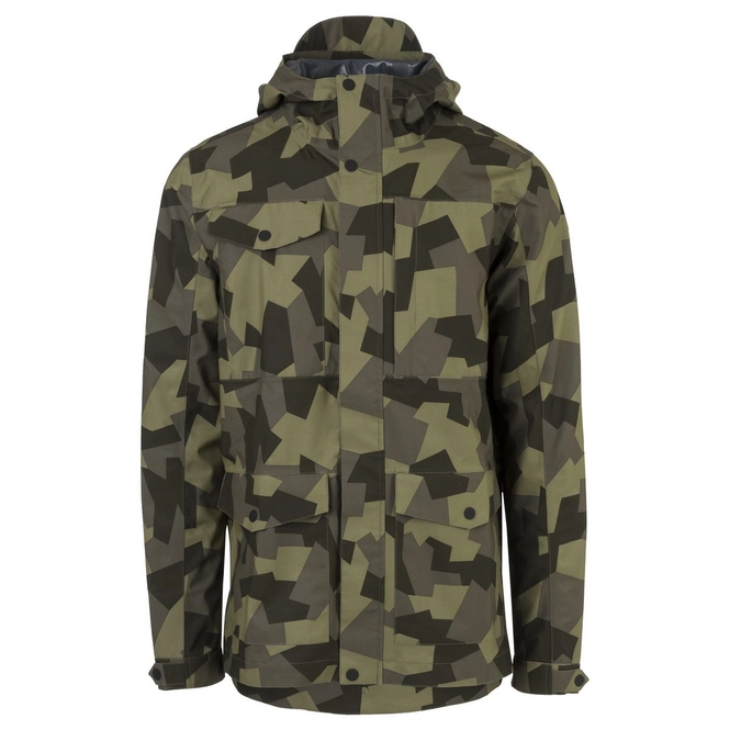 Raincoat Agu Men Urban Outdoor Pocket Camo