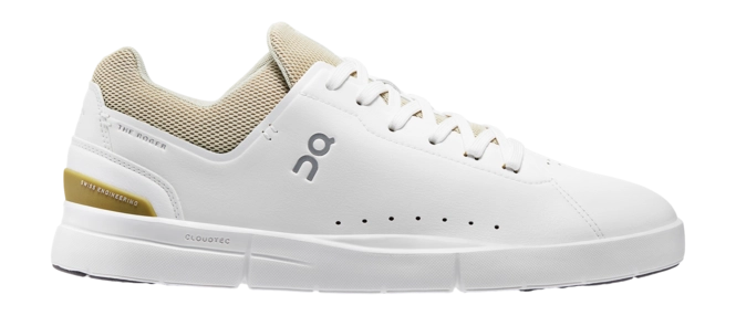 Trainers On Running Men THE ROGER Advantage White Bronze