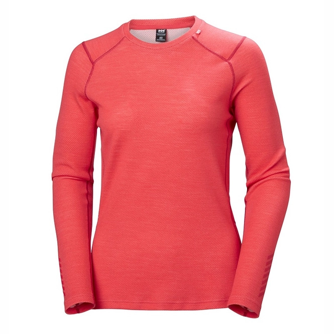 Undershirt Helly Hansen Women Lifa Merino Midweight Crew Cayenne