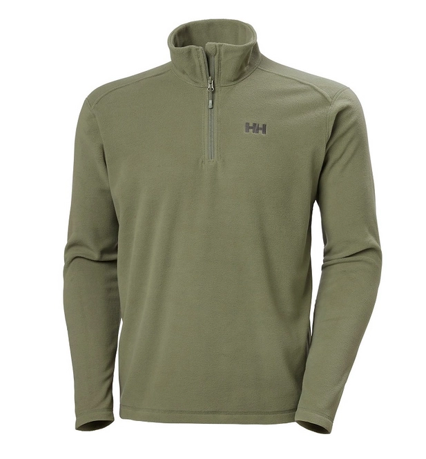 Fleece Helly Hansen Men Daybreaker 1/2 Zip Lav Green