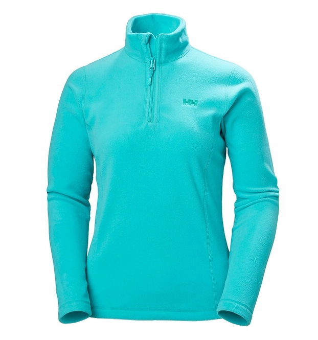 Fleece Helly Hansen Women Daybreaker 1/2 Zip Turquoise