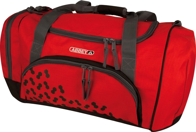 Travel Bag Abbey CAVOR-OD1 Red Black Grey