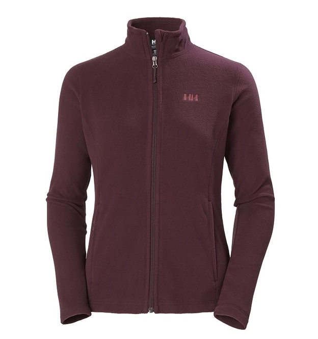 Zip Sweatshirt Helly Hansen Women Daybreaker Fleece Jacket Wild Rose