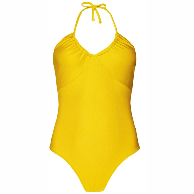 Swimsuit Barts Women Isla V-Neck One Piece Lemon