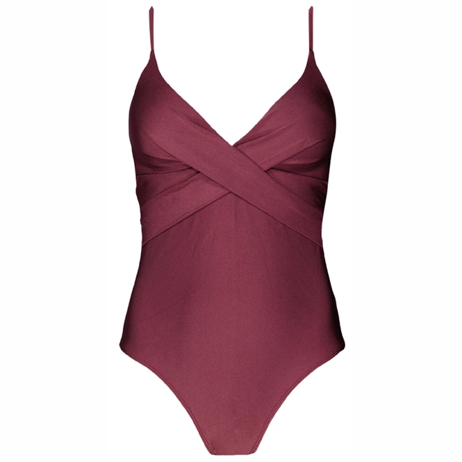 Swimsuit Barts Women Isla Shaping One Piece Plum