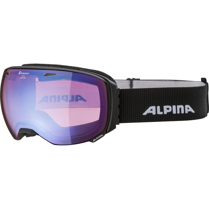 Ski Goggles Alpina Big Horn Black Matte / HM Blue