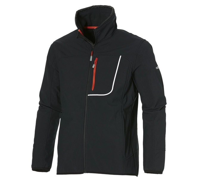 Jacket Nomad Digby Softshell Dark Antraciet