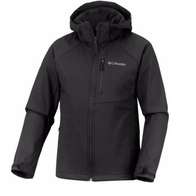 Winter Jacket Columbia Cascade Ridge II Softshell Men's Black