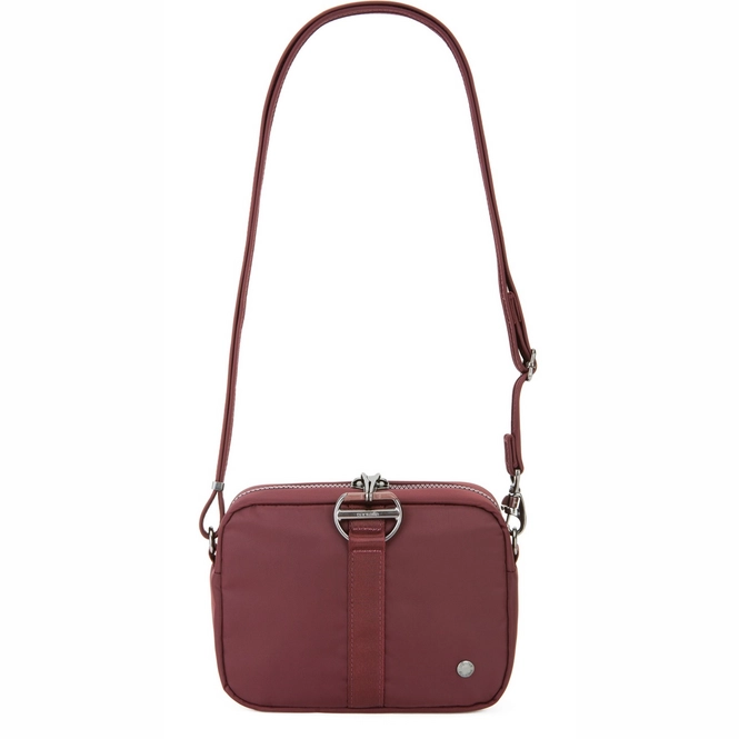 Shoulder Bag Pacsafe Citysafe CX Square Crossbody Merlot