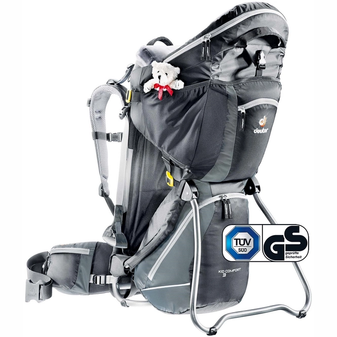 Baby Carrier deuter Kid Comfort III Black Granite