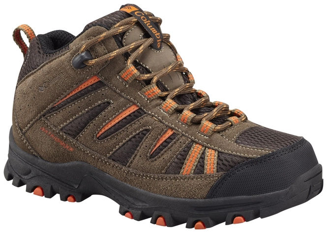 Walking Shoe Columbia Childrens Pisgah Peak Mid Mud