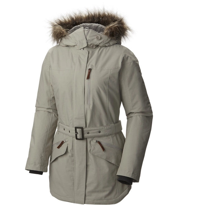 Winter Jacket Columbia Carson Pass II Women's Flint Grey